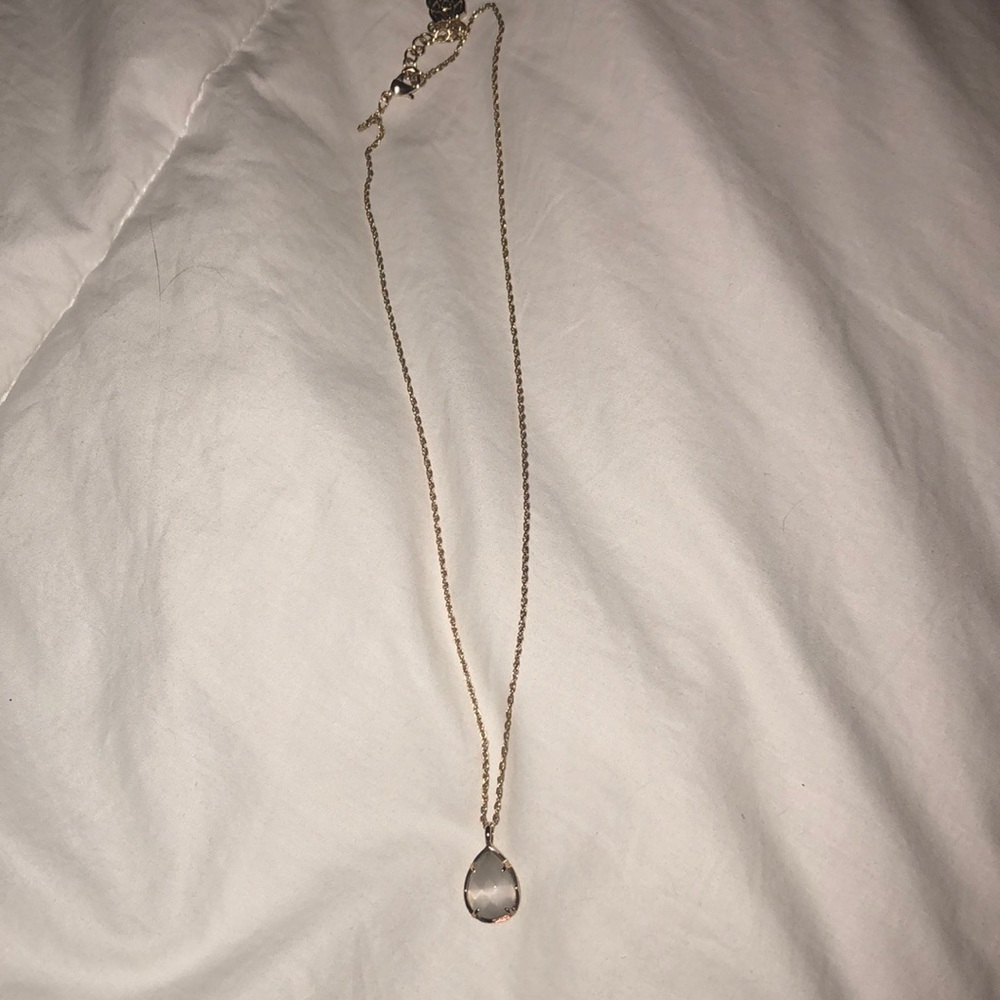 Grey Stone Kendra Scott necklace for sale!!!